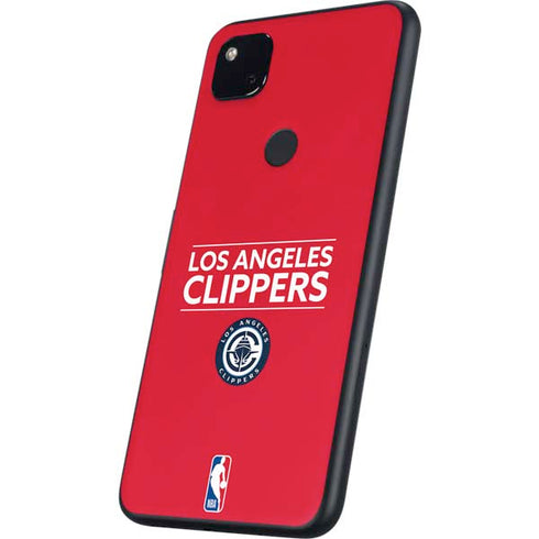 NBA Los Angeles Clippers Standard Red Google Pixel 4a Skin